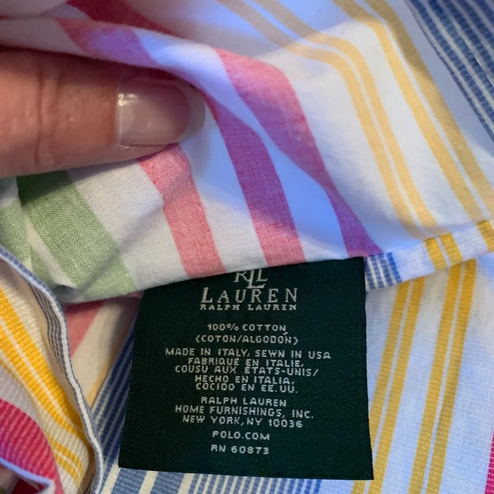 Vintage Ralph Lauren Euro shams